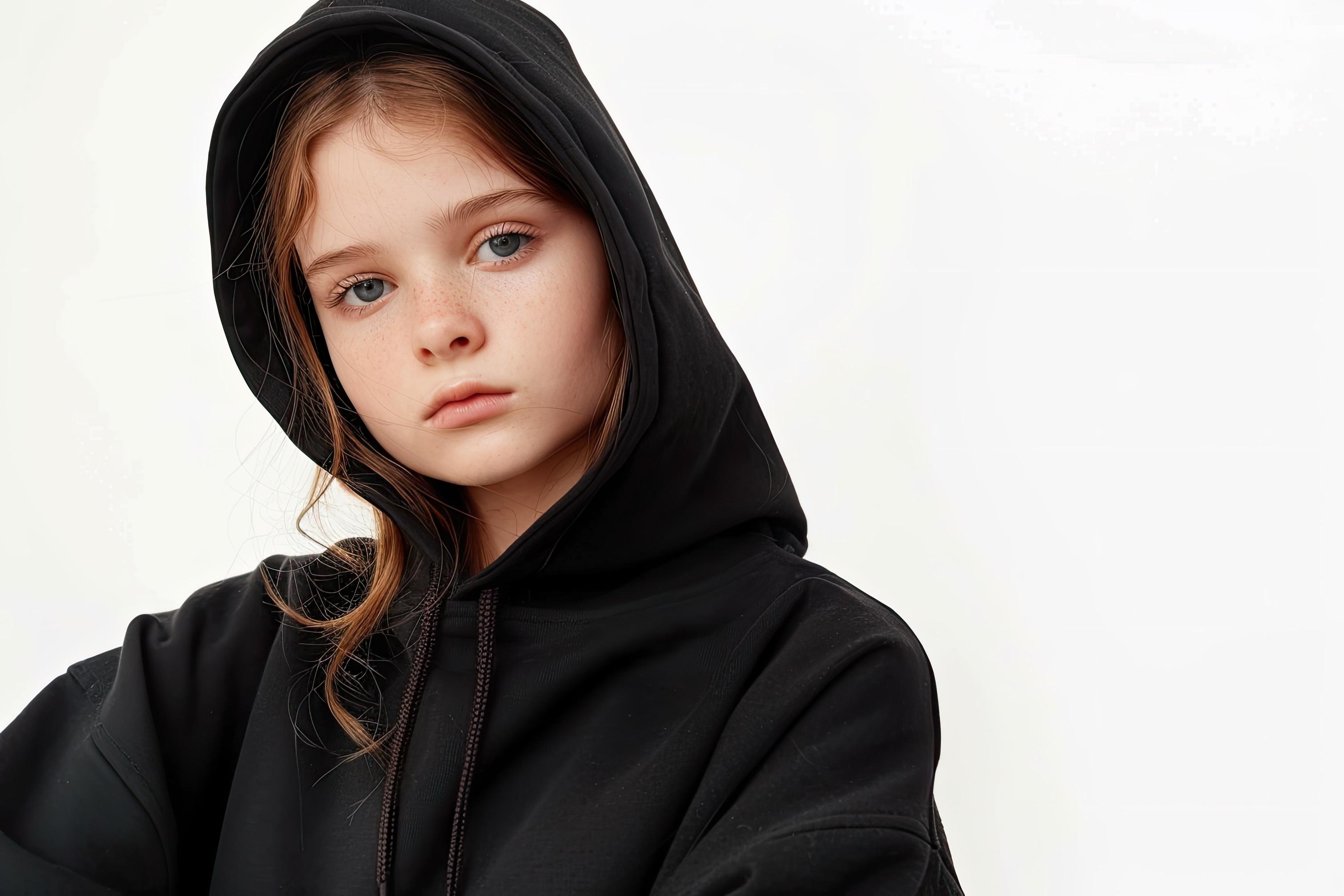 FELPA CON CAPPUCCIO / BAMBINO