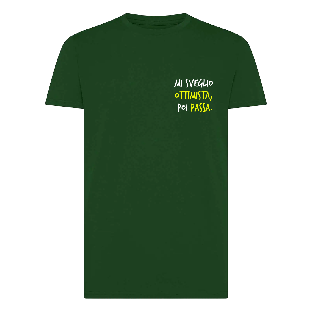 T-SHIRT MI SVEGLIO OTTIMISTA